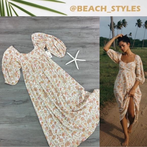 🔆BILLABONG🔆 SWEPT AWAY DRESS - Picture 1 of 15